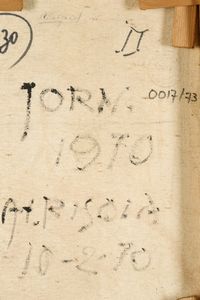 ASGER JORN : Senza titolo  - Asta Arte Moderna e Contemporanea e Fotografia - Associazione Nazionale - Case d'Asta italiane