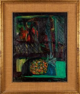 Bruno Cassinari : L'ananas  - Asta Arte Moderna e Contemporanea e Fotografia - Associazione Nazionale - Case d'Asta italiane