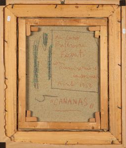 Bruno Cassinari : L'ananas  - Asta Arte Moderna e Contemporanea e Fotografia - Associazione Nazionale - Case d'Asta italiane
