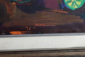 Bruno Cassinari : Natura morta  - Asta Arte Moderna e Contemporanea e Fotografia - Associazione Nazionale - Case d'Asta italiane