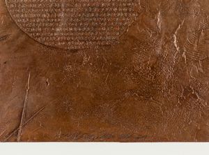 Arnaldo Pomodoro : Frammento II  - Asta Arte Moderna e Contemporanea e Fotografia - Associazione Nazionale - Case d'Asta italiane