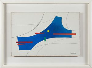 LUIGI VERONESI : Composizione K  - Asta Arte Moderna e Contemporanea e Fotografia - Associazione Nazionale - Case d'Asta italiane