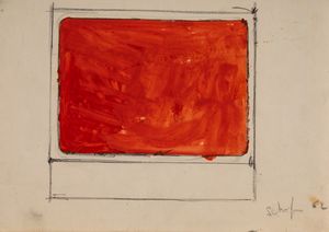 MARIO SCHIFANO : Senza titolo  - Asta Arte Moderna e Contemporanea e Fotografia - Associazione Nazionale - Case d'Asta italiane