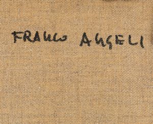 FRANCO ANGELI : Senza titolo  - Asta Arte Moderna e Contemporanea e Fotografia - Associazione Nazionale - Case d'Asta italiane