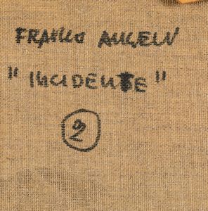 FRANCO ANGELI : Incidente  - Asta Arte Moderna e Contemporanea e Fotografia - Associazione Nazionale - Case d'Asta italiane