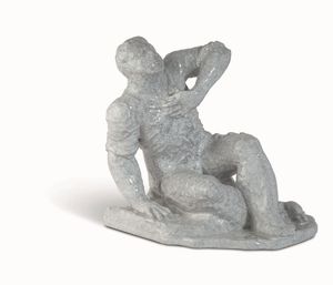 SANDRO CHIA - Sitzender Mann