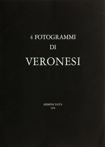 LUIGI VERONESI - Quattro fotogrammi