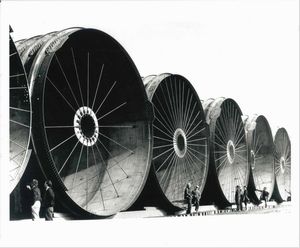 MARGARET BOURKE-WHITE - Diversion Tunnels, Fort Peck, Montana