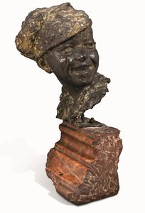 Medardo Rosso : Birichino  - Asta Arte Moderna e Contemporanea e Fotografia - Associazione Nazionale - Case d'Asta italiane