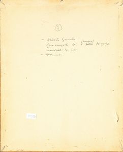 Alberto Garutti : Senza titolo  - Asta Arte Moderna e Contemporanea e Fotografia - Associazione Nazionale - Case d'Asta italiane