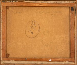 Mario Sironi : Composizione  - Asta Arte Moderna e Contemporanea e Fotografia - Associazione Nazionale - Case d'Asta italiane