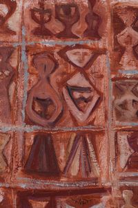 Massimo Campigli : Figure nelle nicchie  - Asta Arte Moderna e Contemporanea e Fotografia - Associazione Nazionale - Case d'Asta italiane