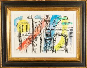Fernand Léger : La ville  - Asta Arte Moderna e Contemporanea e Fotografia - Associazione Nazionale - Case d'Asta italiane
