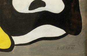 Fernand Léger : Composition  - Asta Arte Moderna e Contemporanea e Fotografia - Associazione Nazionale - Case d'Asta italiane