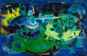 Renato Birolli - Cinque terre - Palude