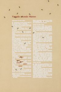 Emilio Isgrò : Giovanni e Matteo  - Asta Arte Moderna e Contemporanea e Fotografia - Associazione Nazionale - Case d'Asta italiane