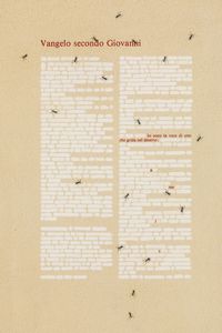 Emilio Isgrò : Giovanni e Matteo  - Asta Arte Moderna e Contemporanea e Fotografia - Associazione Nazionale - Case d'Asta italiane