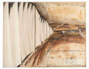 Christo - Running Fence (Project for Sonoma and Marine County, State of California)