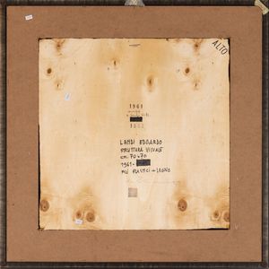 EDOARDO LANDI : Struttura visuale  - Asta Arte Moderna e Contemporanea e Fotografia - Associazione Nazionale - Case d'Asta italiane