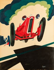 Marcello Nizzoli - Alfa Romeo in corsa