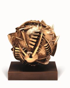 Arnaldo Pomodoro - Sfera di San Leo, studio n. 2