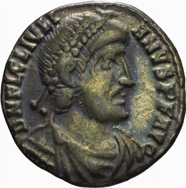 Impero Romano : GIULIANO II, 360-363 d.C., SILIQUA, Emissione: 360-363 d.C.  - Asta Numismatica - Associazione Nazionale - Case d'Asta italiane