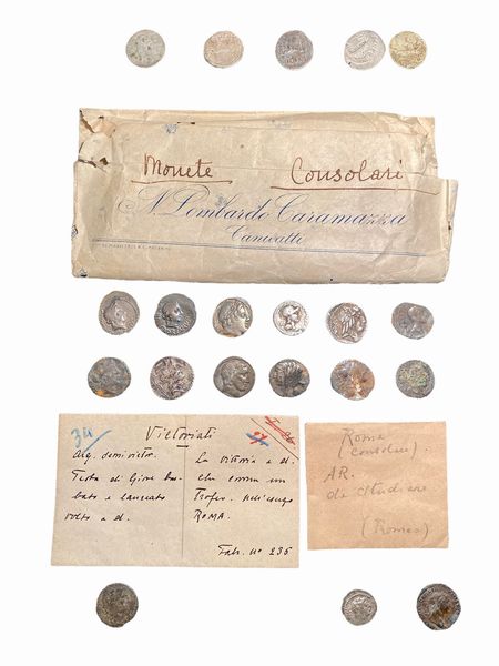 Impero Romano : Lotto di 20 monete dargento  - Asta Numismatica - Associazione Nazionale - Case d'Asta italiane