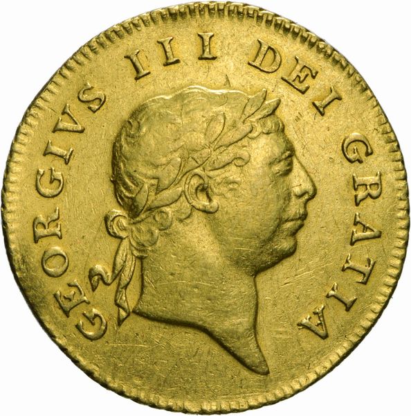 Gran Bretagna : GIORGIO III, Half Pound 1810  - Asta Numismatica - Associazione Nazionale - Case d'Asta italiane