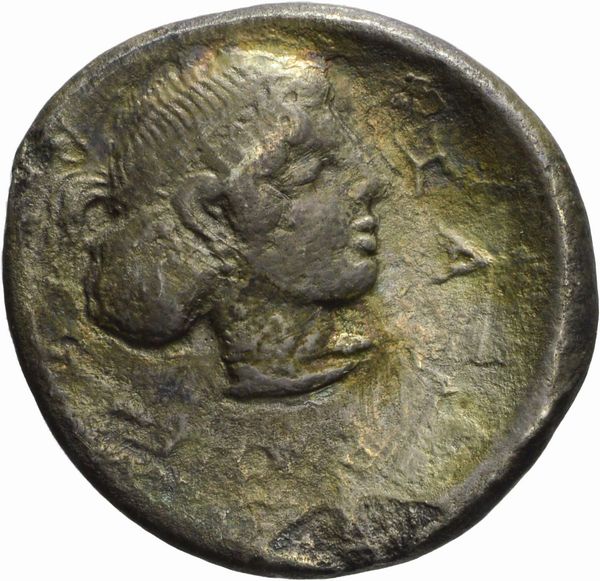 Sicilia : SEGESTA, DIDRAMMA, Emissione: 480-475 a.C.  - Asta Numismatica - Associazione Nazionale - Case d'Asta italiane