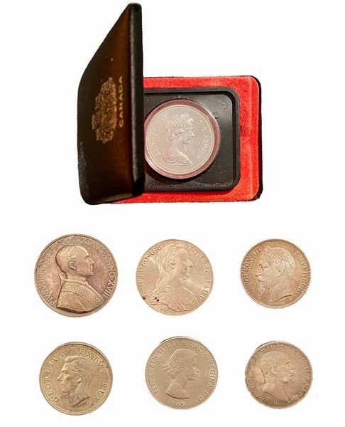 Lotto di sette esemplari in argento  - Asta Numismatica - Associazione Nazionale - Case d'Asta italiane