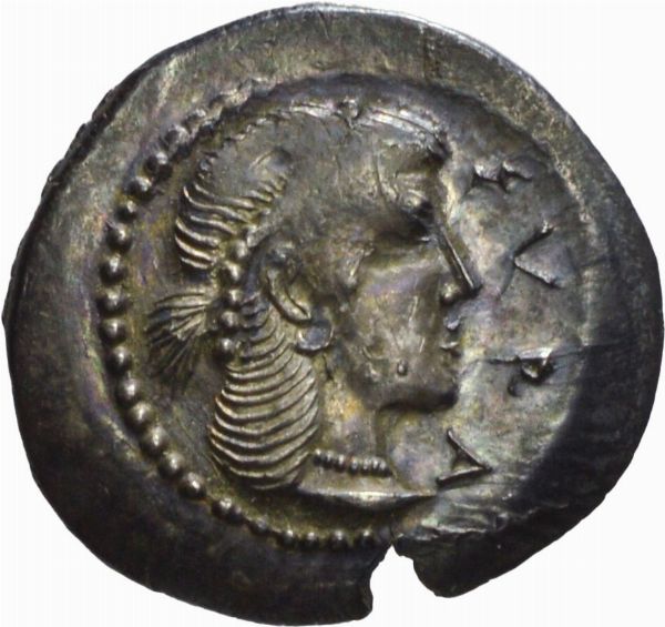 Sicilia : SIRACUSA, OBOLO, Emissione: 467-465 a.C.  - Asta Numismatica - Associazione Nazionale - Case d'Asta italiane