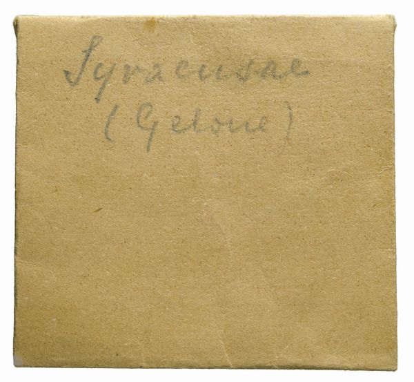 Sicilia : SIRACUSA, OBOLO, Emissione: 467-465 a.C.  - Asta Numismatica - Associazione Nazionale - Case d'Asta italiane