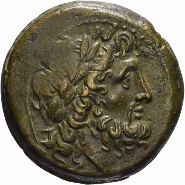 Bruttium : BRETTII, 215-205 a.C., BRONZO, Emissione: 215-205 a.C.  - Asta Numismatica - Associazione Nazionale - Case d'Asta italiane