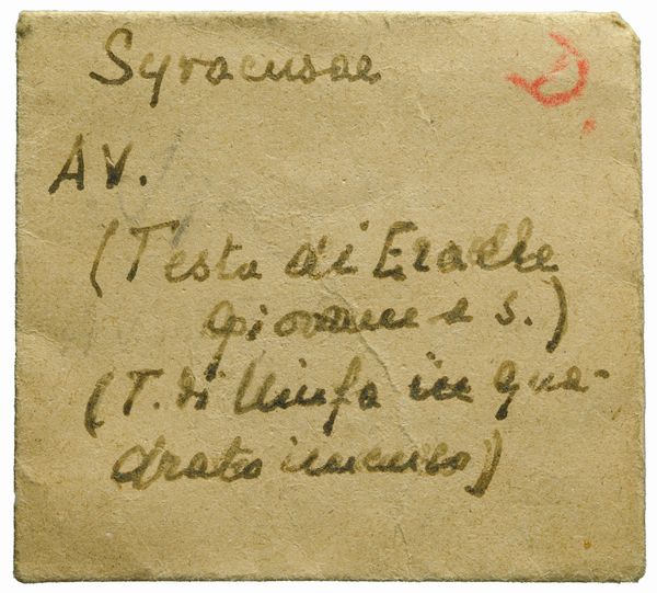 Sicilia : SIRACUSA, 20 LITRE, Emissione: 405-400 a.C.  - Asta Numismatica - Associazione Nazionale - Case d'Asta italiane