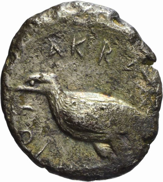 Sicilia : AKRAGAS, DIDRAMMA, Emissione: 510-505 a.C.  - Asta Numismatica - Associazione Nazionale - Case d'Asta italiane