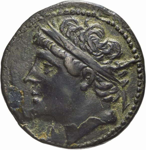 Sicilia : SIRACUSA, BRONZO, Emissione: 230-215 a.C.  - Asta Numismatica - Associazione Nazionale - Case d'Asta italiane
