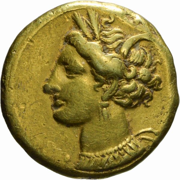 Zeugitana : CARTAGINE, STATERE, Emissione: 320-310 a.C.  - Asta Numismatica - Associazione Nazionale - Case d'Asta italiane