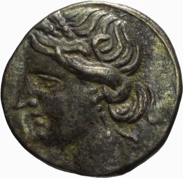 Zeugitana : CARTAGINE, SHEKEL 1/4, Emissione: 220-210 a.C.  - Asta Numismatica - Associazione Nazionale - Case d'Asta italiane