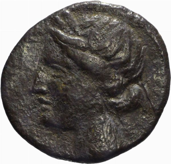Zeugitana : CARTAGINE, SHEKEL 1/4, Emissione: 220-210 a.C.  - Asta Numismatica - Associazione Nazionale - Case d'Asta italiane