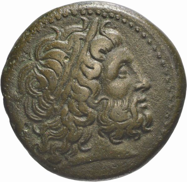 Egitto : Regno Tolemaico, TOLOMEO II, Philadelphos, BRONZO, Emissione: 285-246 a.C.  - Asta Numismatica - Associazione Nazionale - Case d'Asta italiane