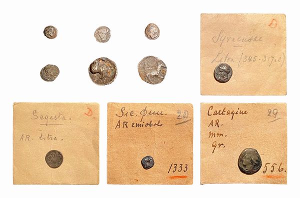 Lotto di 10 monete in argento del mondo greco e magno greco  - Asta Numismatica - Associazione Nazionale - Case d'Asta italiane