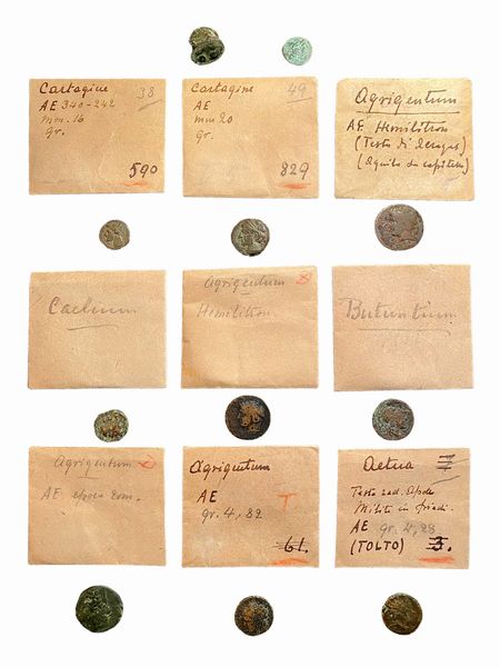 Lotto di 11 monete in bronzo del mondo greco e magno greco  - Asta Numismatica - Associazione Nazionale - Case d'Asta italiane