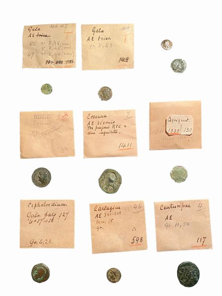Lotto di 10 monete in bronzo del mondo greco e magno greco  - Asta Numismatica - Associazione Nazionale - Case d'Asta italiane