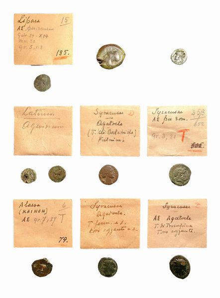 Lotto di 10 monete in bronzo del mondo greco e magno greco  - Asta Numismatica - Associazione Nazionale - Case d'Asta italiane