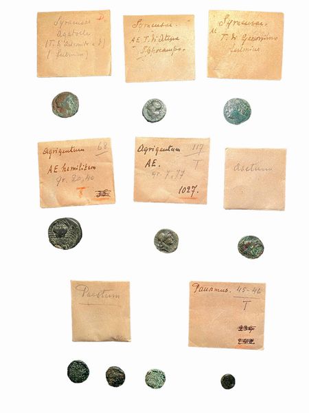 Lotto di 10 monete in bronzo del mondo greco e magno greco  - Asta Numismatica - Associazione Nazionale - Case d'Asta italiane