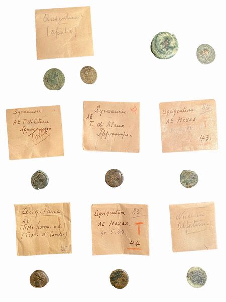 Lotto di 10 monete del mondo greco e magno greco  - Asta Numismatica - Associazione Nazionale - Case d'Asta italiane