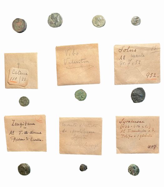 Lotto di 10 monete del mondo greco e magno greco  - Asta Numismatica - Associazione Nazionale - Case d'Asta italiane