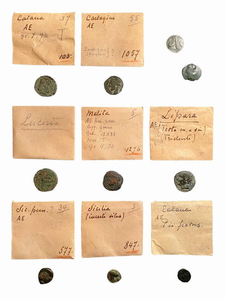 Lotto di 10 monete in bronzo del mondo greco e magno greco  - Asta Numismatica - Associazione Nazionale - Case d'Asta italiane