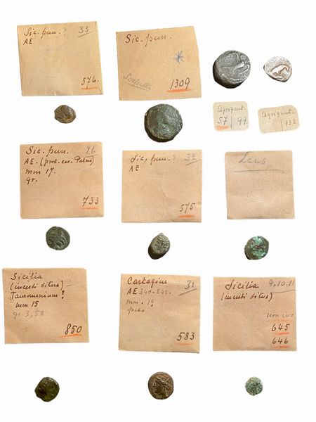 Lotto di 10 monete in bronzo del mondo greco e magno greco  - Asta Numismatica - Associazione Nazionale - Case d'Asta italiane