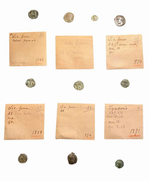 Lotto di 10 monete in bronzo del mondo greco e magno greco  - Asta Numismatica - Associazione Nazionale - Case d'Asta italiane